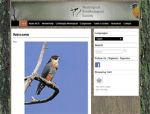 Tablet Screenshot of neotropicalornithology.org